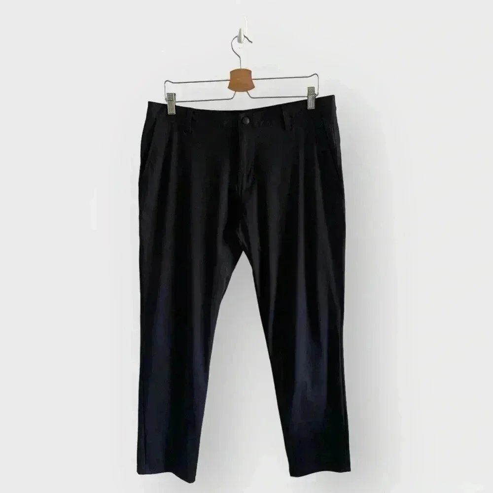 RHONE Slim‎ Commuter Pants Sz 35 Black